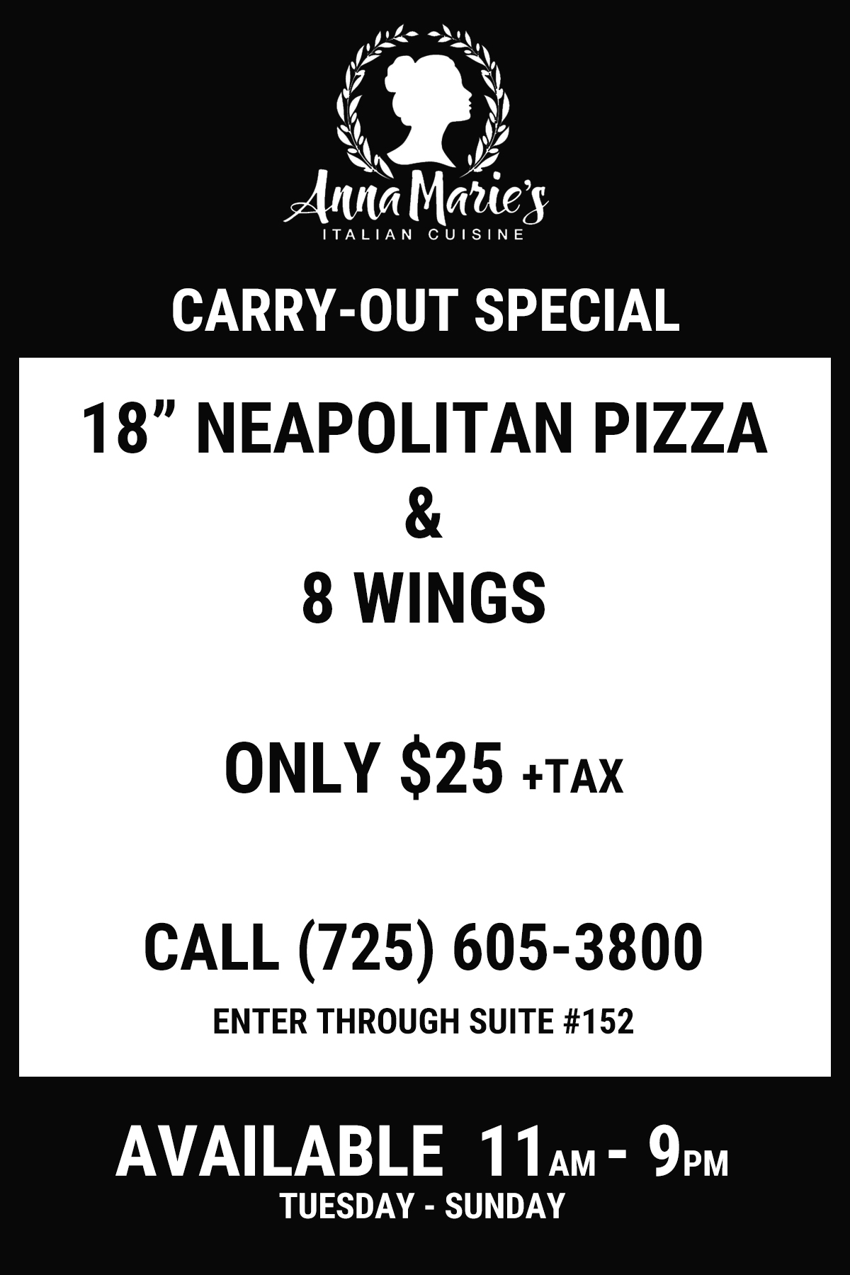 Carry Out Special